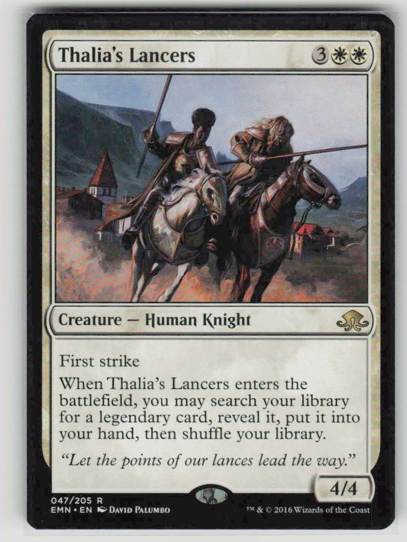 2016 Eldritch Moon 47 Thalia's Lancers