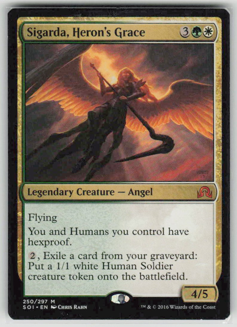 2016 Shadows over Innistrad 250 Sigarda, Heron's Grace