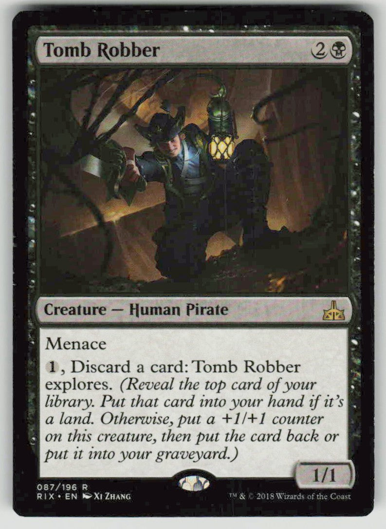 2018 Rivals of Ixalan 87 Tomb Robber