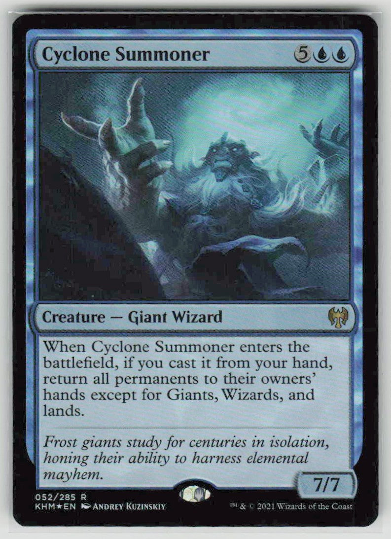 2021 Kaldheim 52 Cyclone Summoner