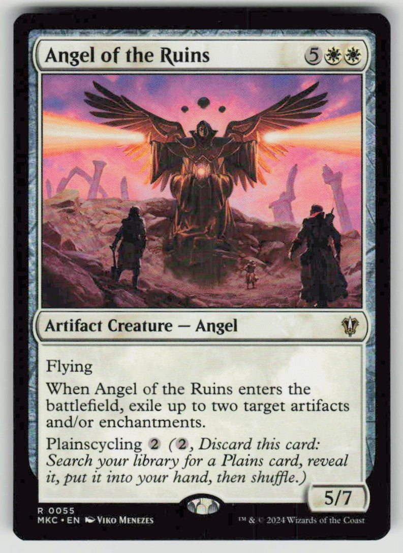 2024 Murders at Karlov Manor Commander 55 Angel of the Ruins