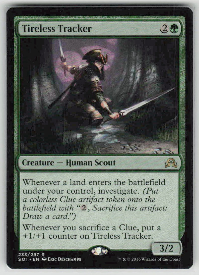 2016 Shadows over Innistrad 233 Tireless Tracker
