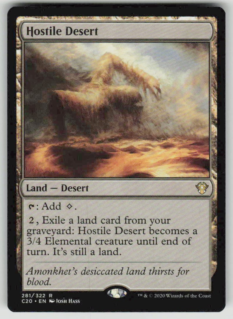 2020 Commander 2020 281 Hostile Desert