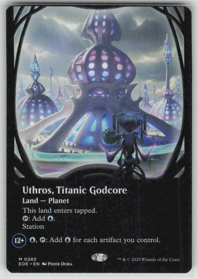 2025 Edge of Eternities 285 Uthros, Titanic Godcore