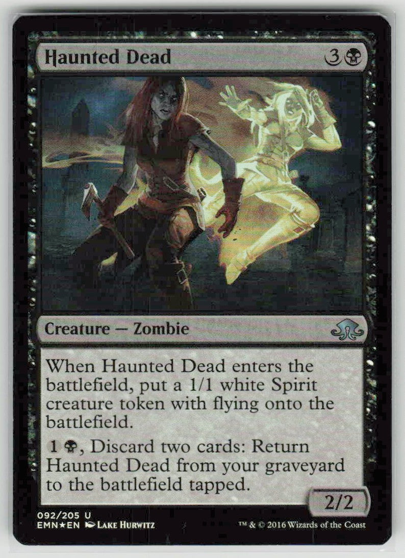 2016 Eldritch Moon 92 Haunted Dead
