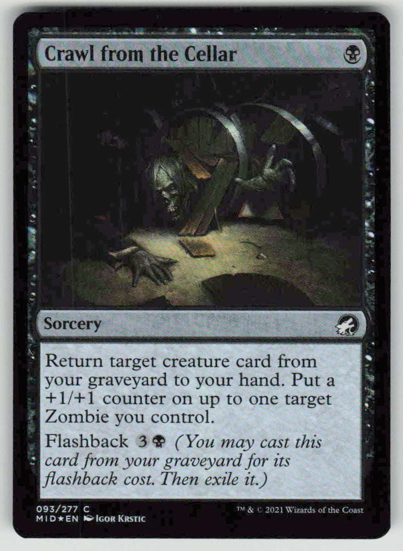 2021 Innistrad: Midnight Hunt 93 Crawl from the Cellar