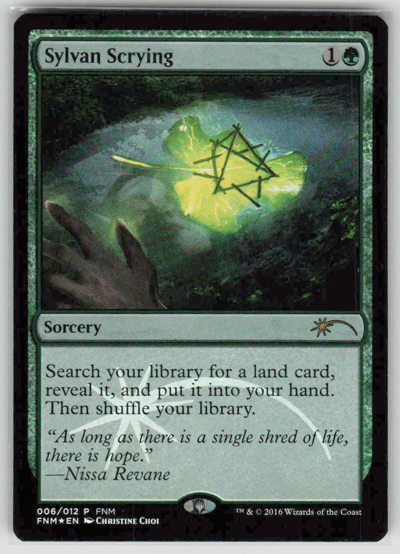 2016 Friday Night Magic 2016 6 Sylvan Scrying