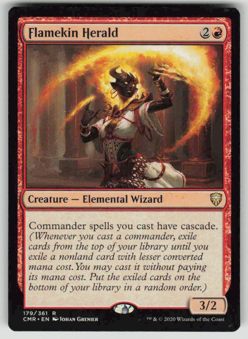 2020 Commander Legends 179 Flamekin Herald