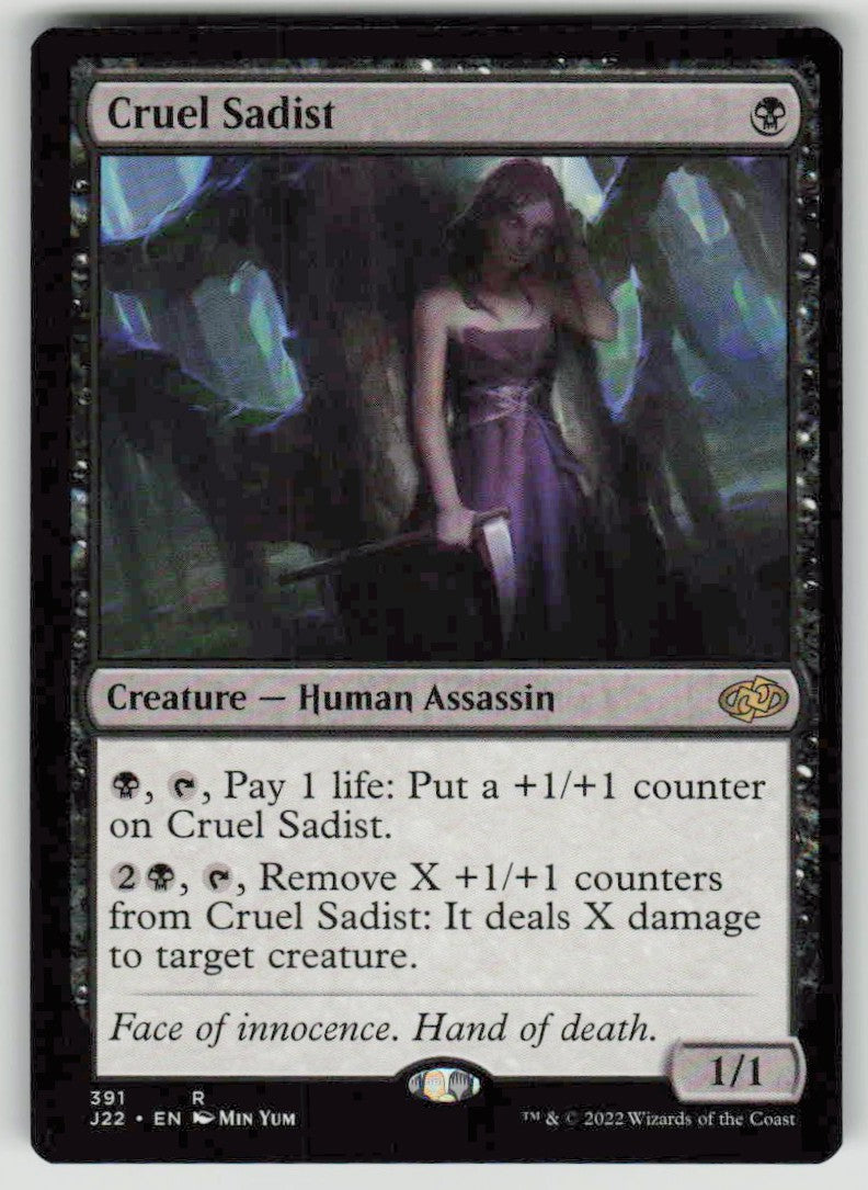 2022 Jumpstart 2022 391 Cruel Sadist