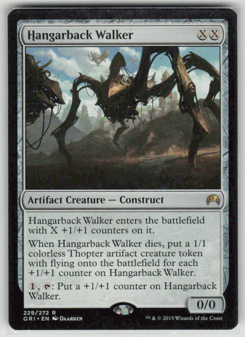 2015 Magic Origins 229 Hangarback Walker