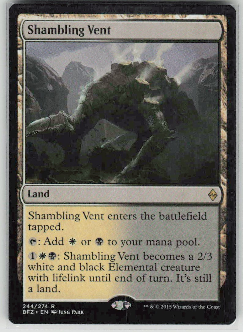 2015 Battle for Zendikar 244 Shambling Vent