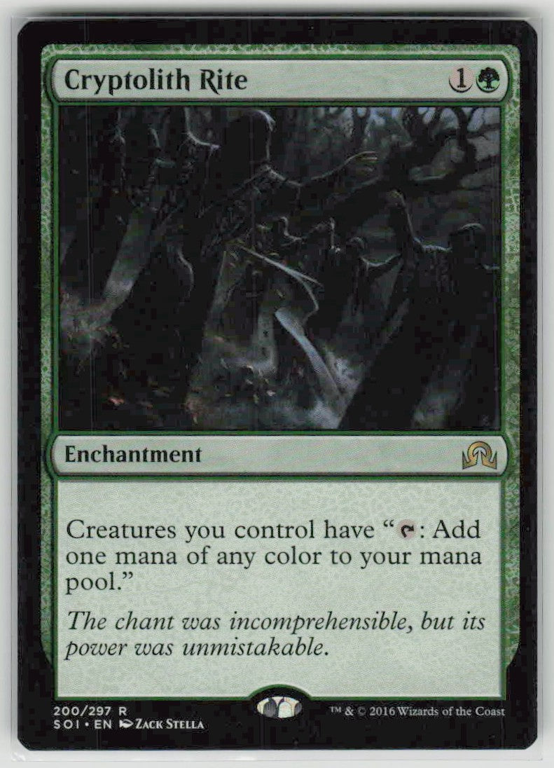 2016 Shadows over Innistrad 200 Cryptolith Rite
