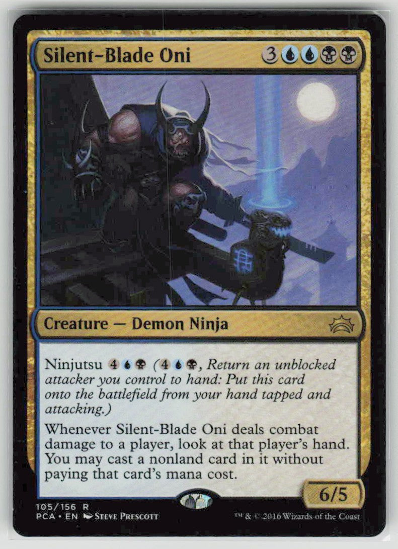 2016 Planechase Anthology 105 Silent-Blade Oni