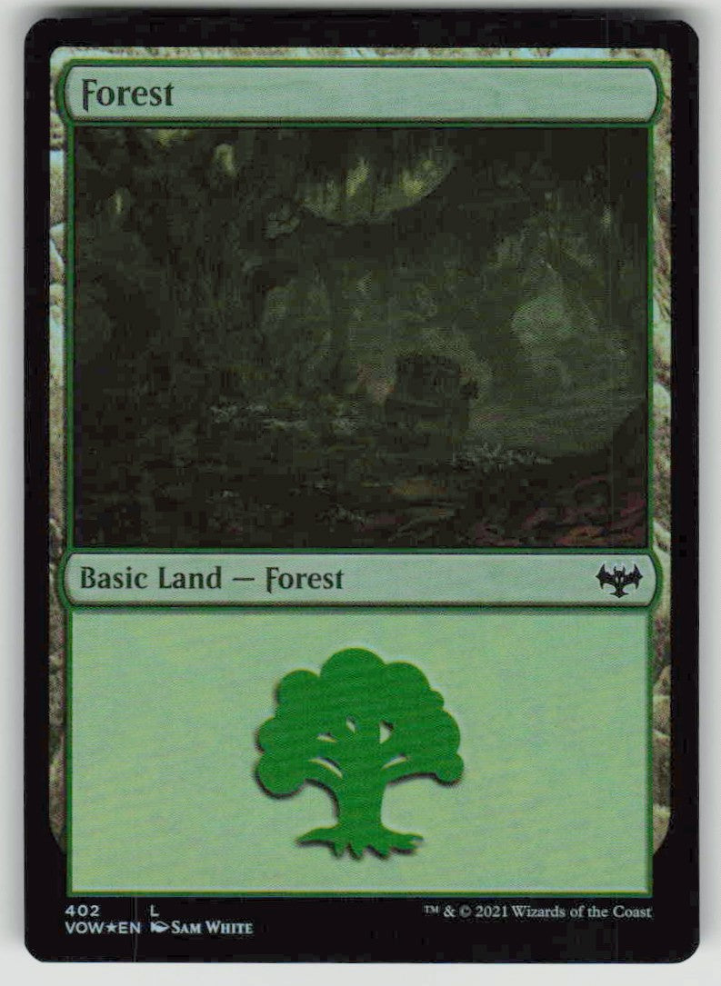 2021 Innistrad: Crimson Vow 402 Forest