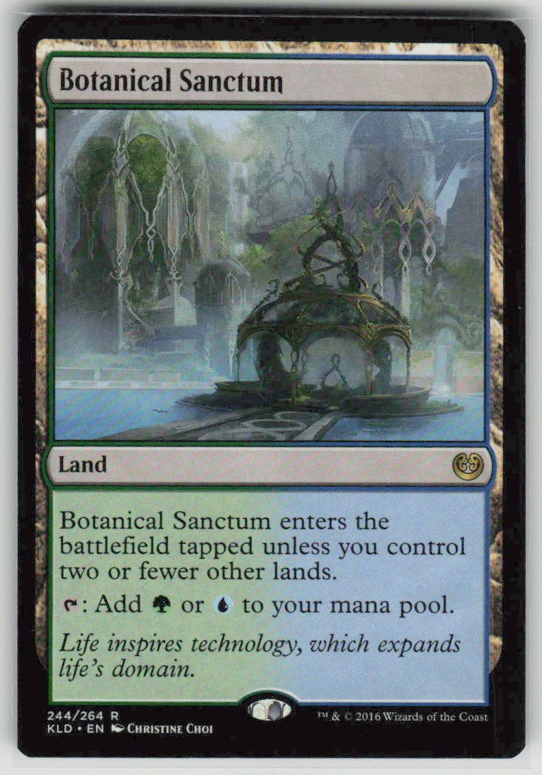 2016 Kaladesh 244 Botanical Sanctum