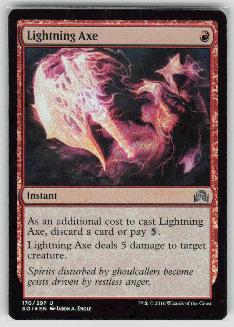 2016 Shadows over Innistrad 170 Lightning Axe