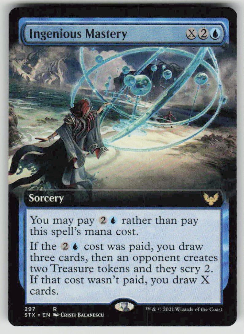 2021 Strixhaven: School of Mages 297 Ingenious Mastery
