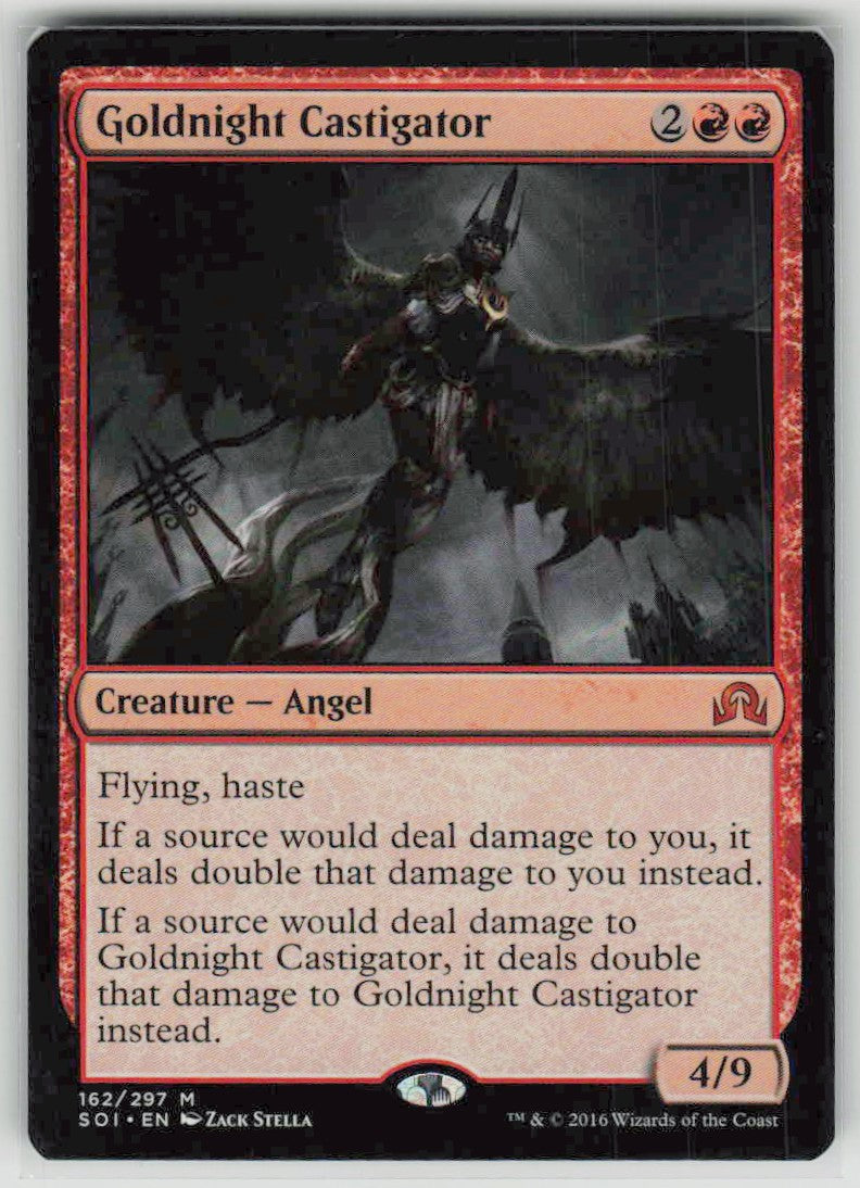 2016 Shadows over Innistrad 162 Goldnight Castigator