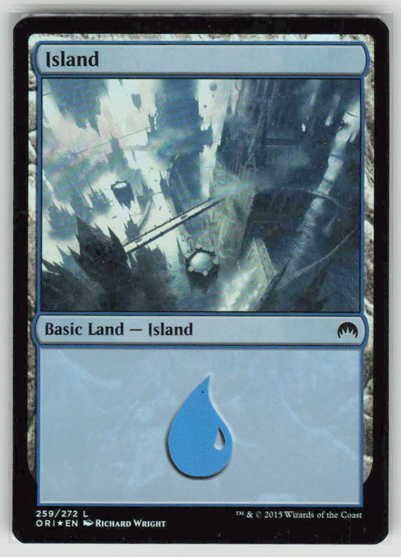 2015 Battle for Zendikar 259 Island