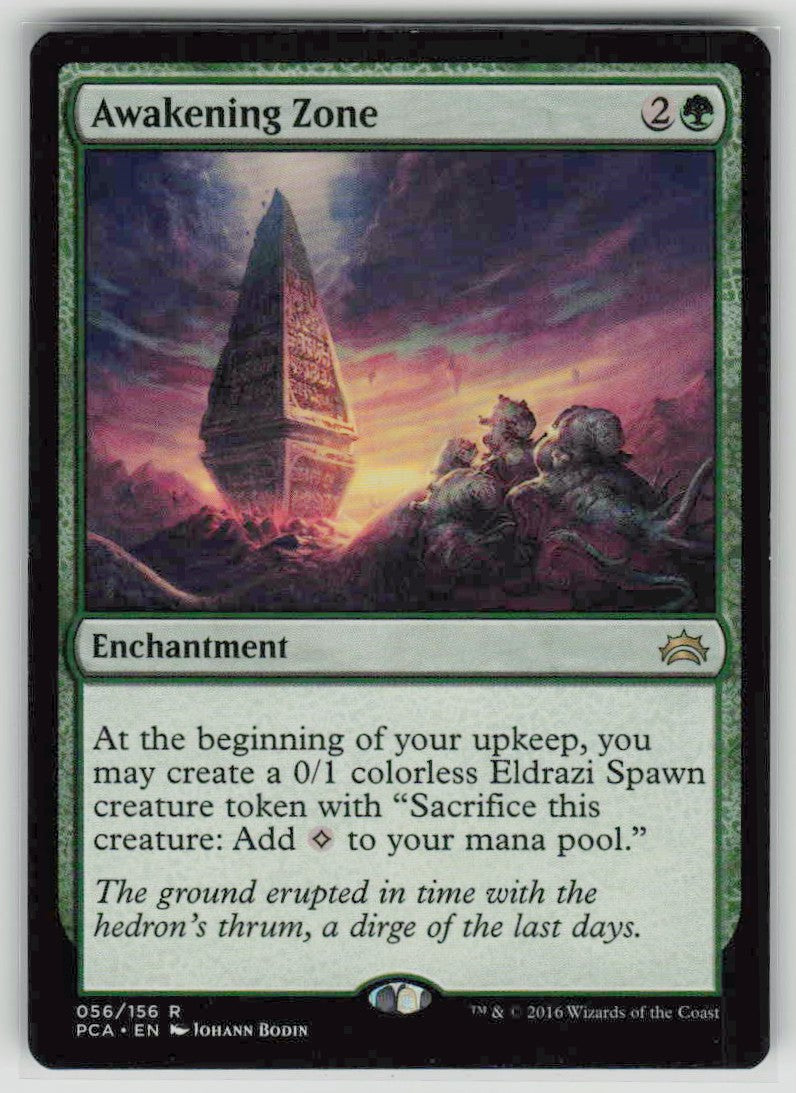 2016 Planechase Anthology 56 Awakening Zone
