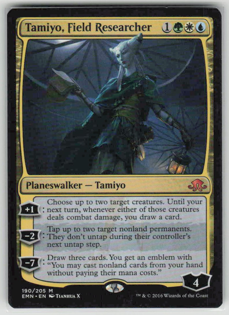 2016 Eldritch Moon 190 Tamiyo, Field Researcher