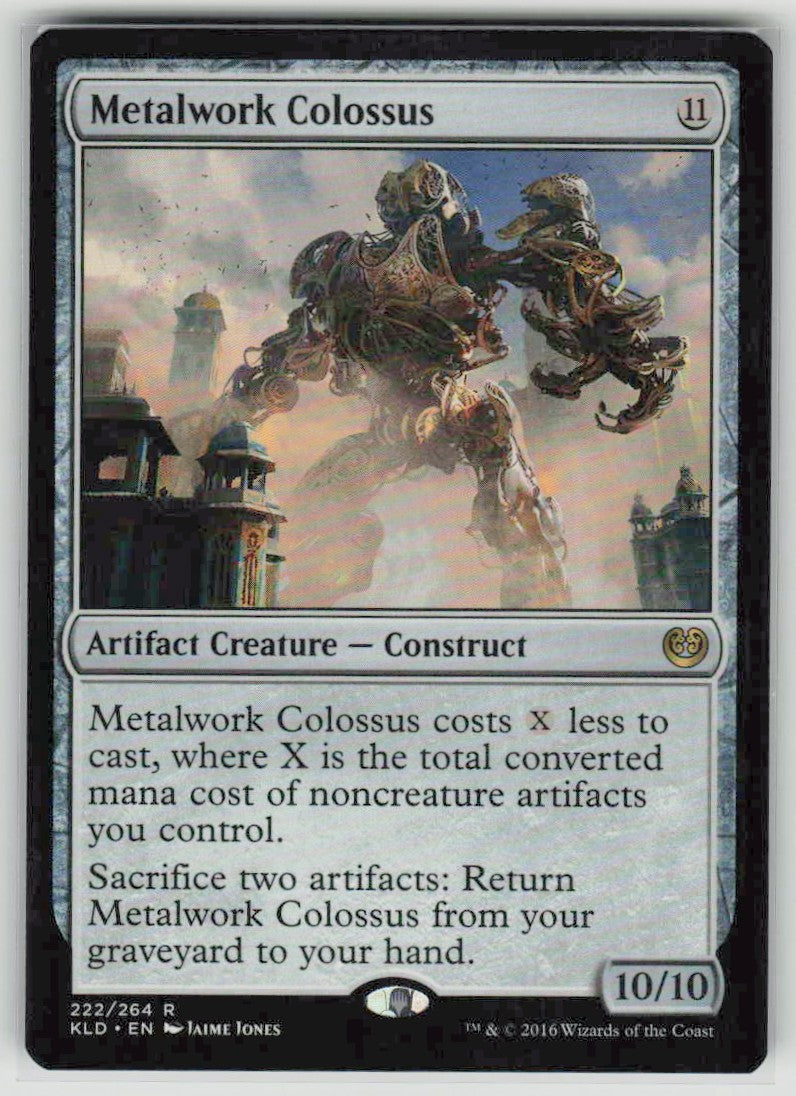 2016 Kaladesh 222 Metalwork Colossus