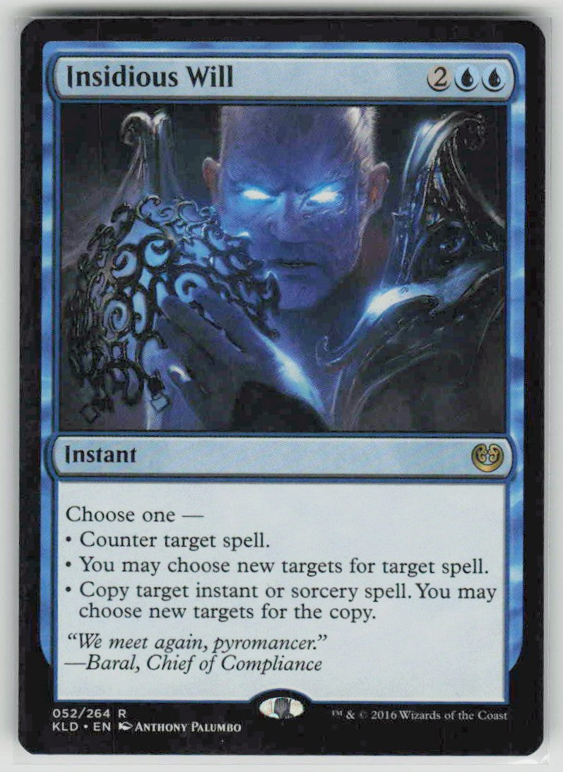 2016 Kaladesh 52 Insidious Will
