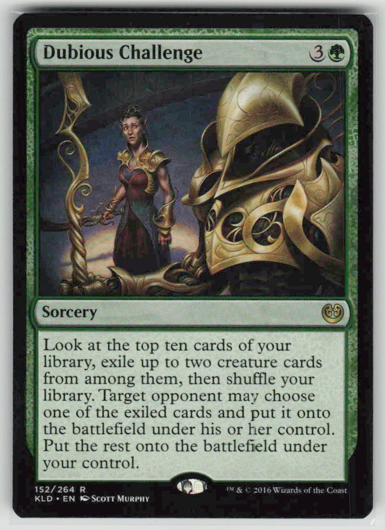 2016 Kaladesh 152 Dubious Challenge