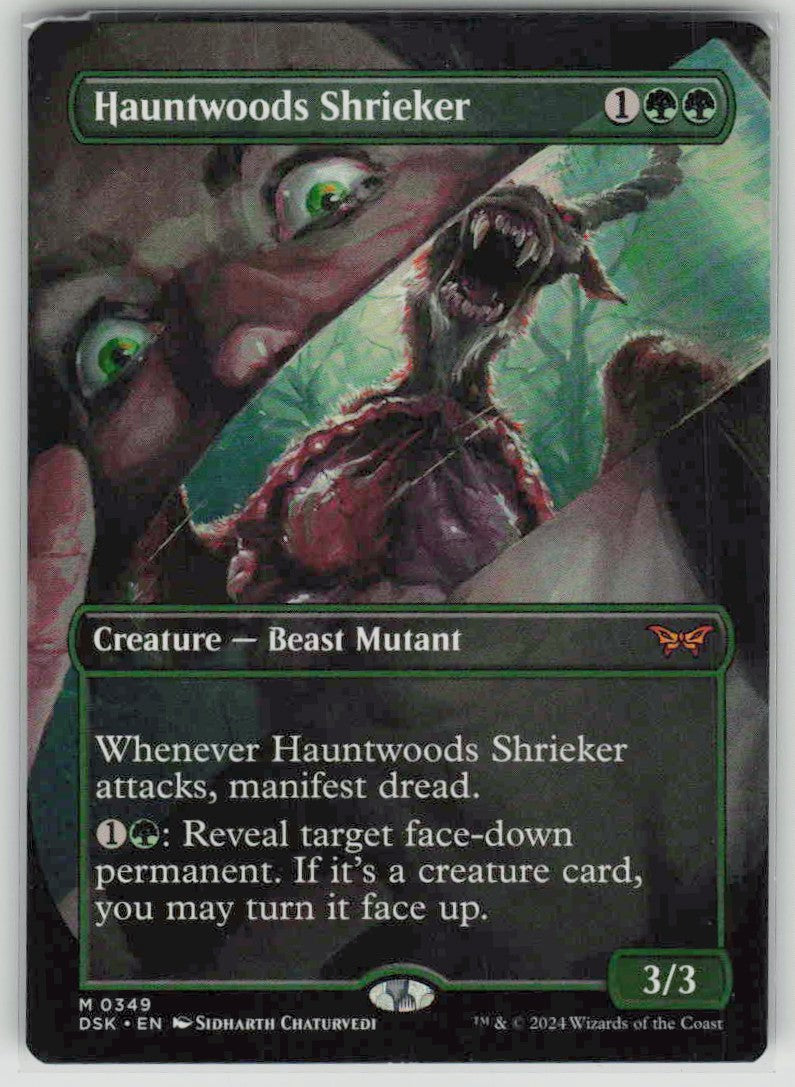 2024 Duskmourn: House of Horror 349 Hauntwoods Shrieker