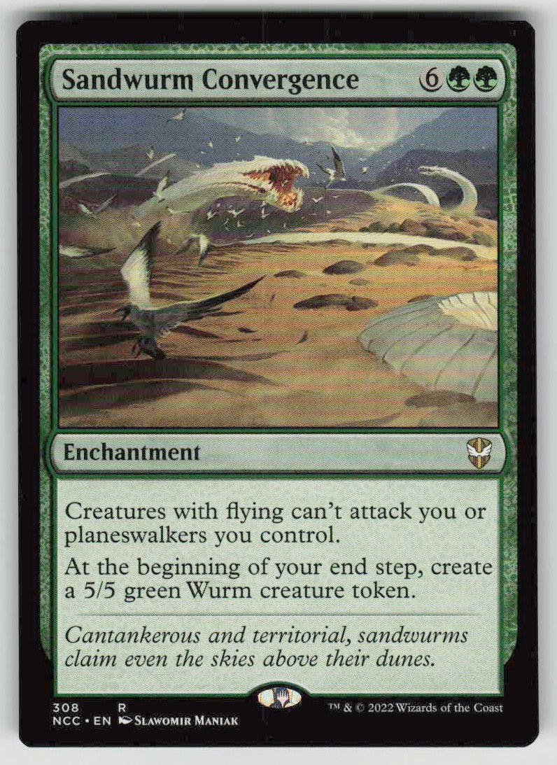 2022 New Capenna Commander 308 Sandwurm Convergence