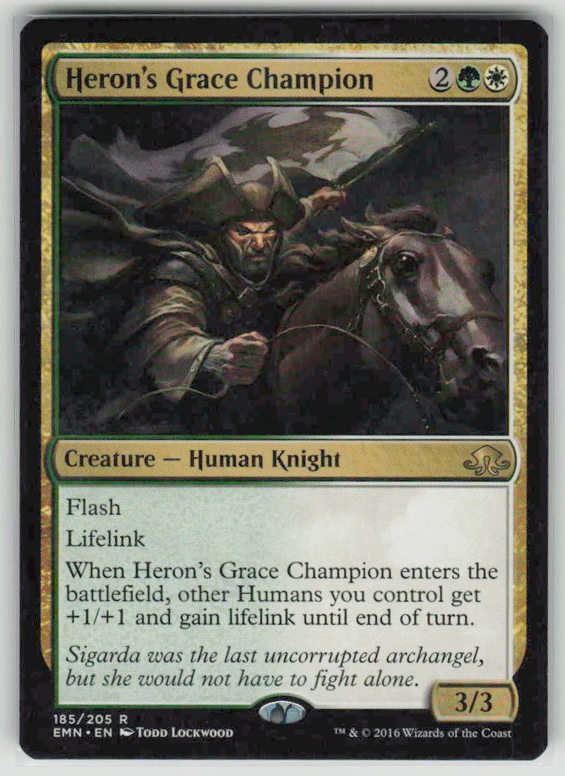 2016 Eldritch Moon 185 Heron's Grace Champion