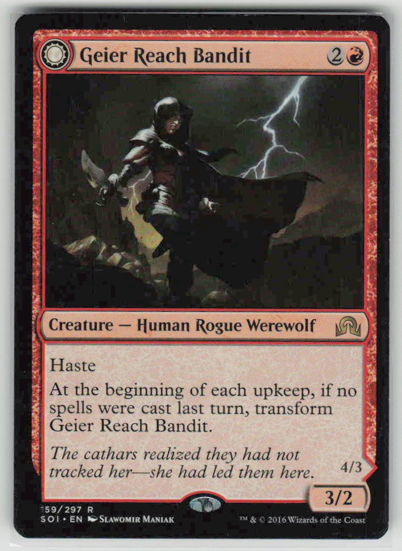 2016 Shadows over Innistrad 159 Geier Reach Bandit // Vildin-Pack Alpha
