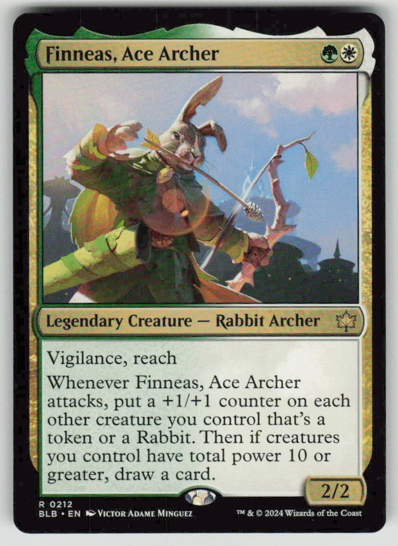 2024 Bloomburrow 212 Finneas, Ace Archer
