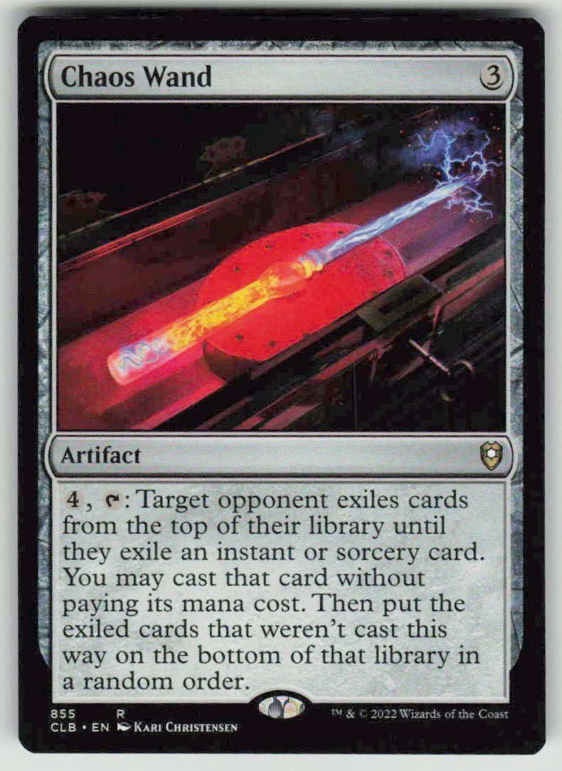 2022 Commander Legends: Battle for Baldur's Gate 855 Chaos Wand