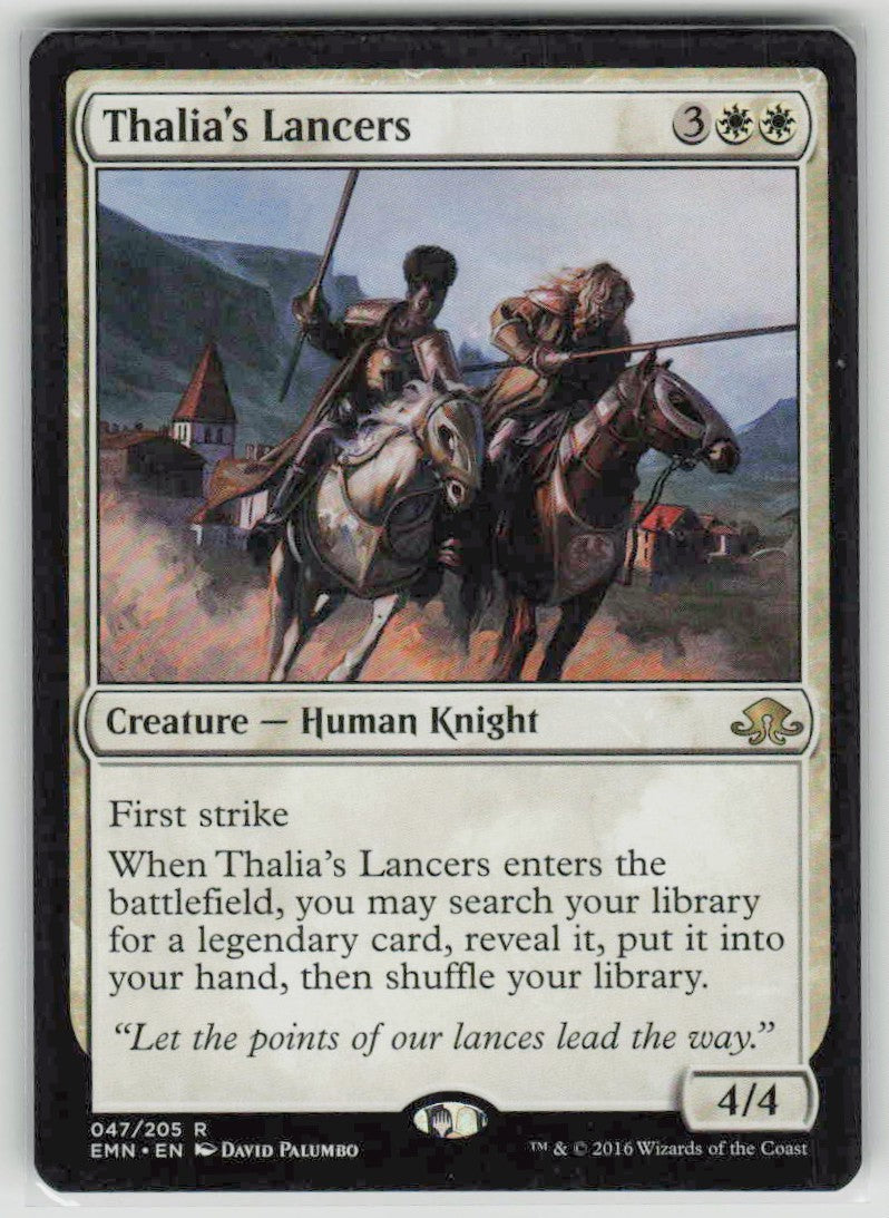 2016 Eldritch Moon 47 Thalia's Lancers