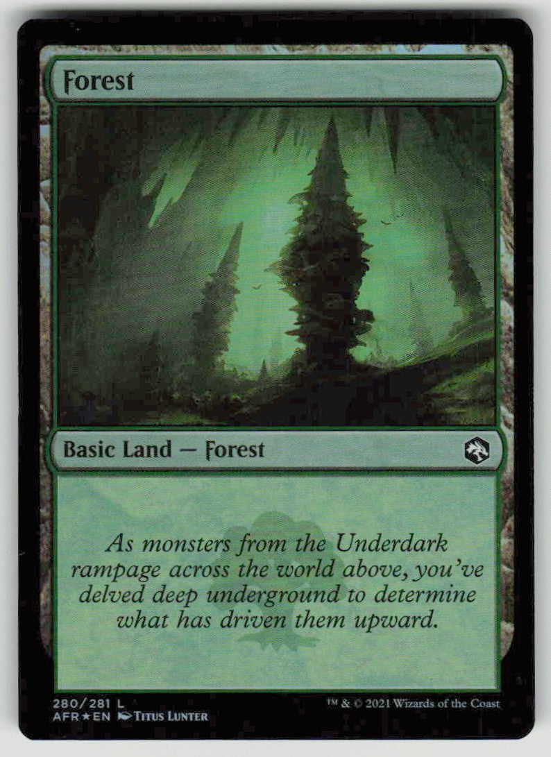 2021 Adventures in the Forgotten Realms 280 Forest