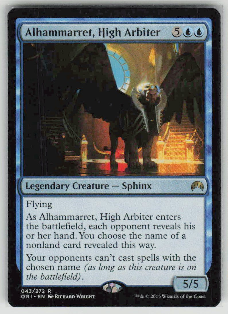 2015 Magic Origins 43 Alhammarret, High Arbiter