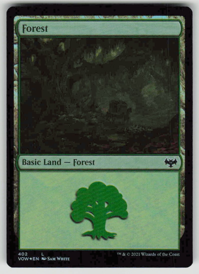2021 Innistrad: Crimson Vow 402 Forest