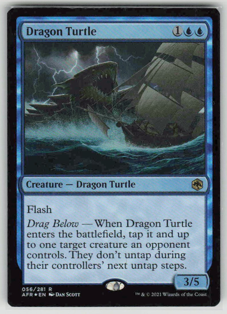2021 Adventures in the Forgotten Realms 56 Dragon Turtle