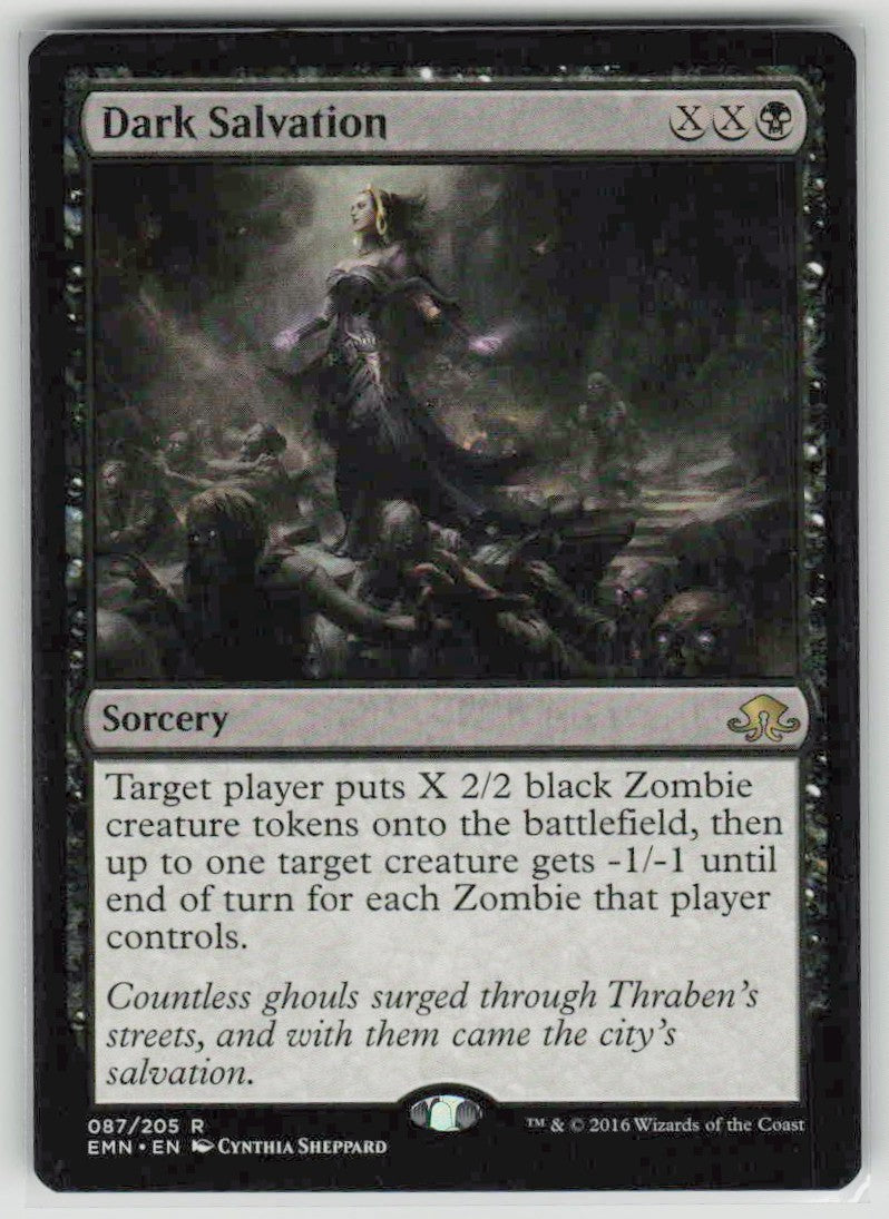 2016 Eldritch Moon 87 Dark Salvation