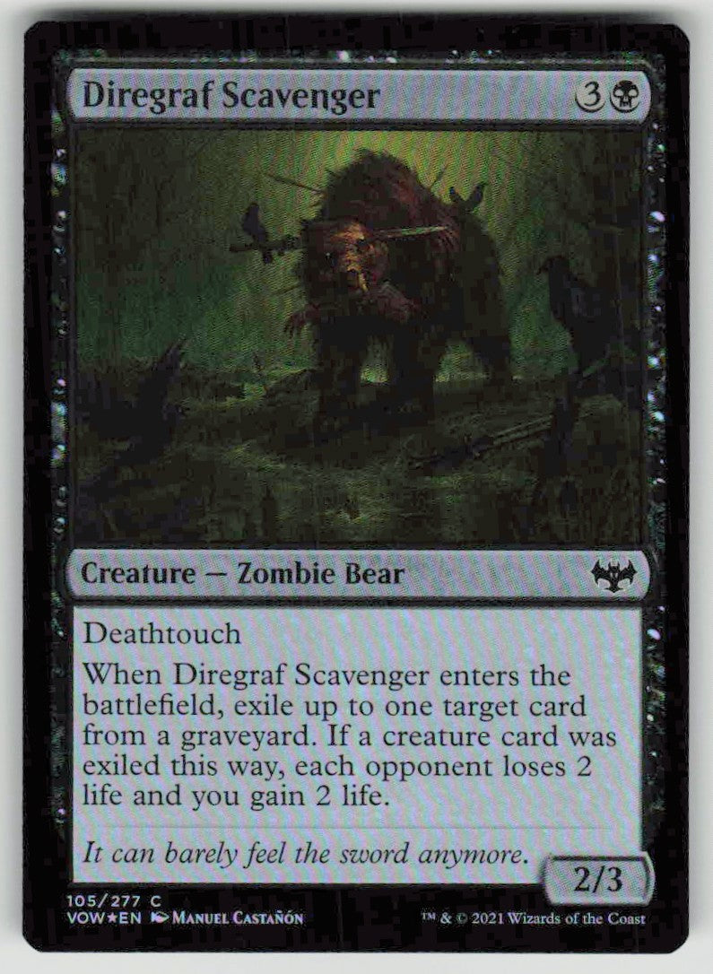 2021 Innistrad: Crimson Vow 105 Diregraf Scavenger