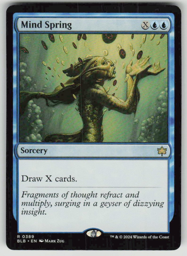 2024 Bloomburrow 389 Mind Spring