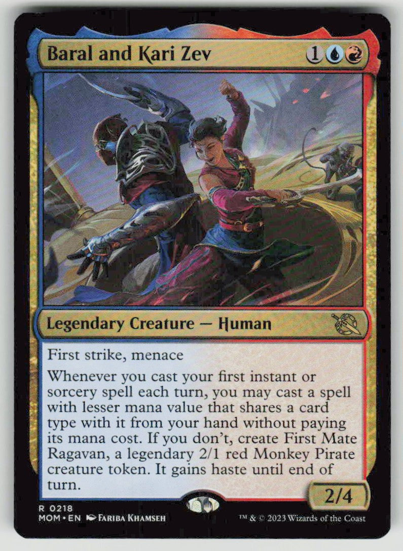 2023 March of the Machine 218 Baral and Kari Zev