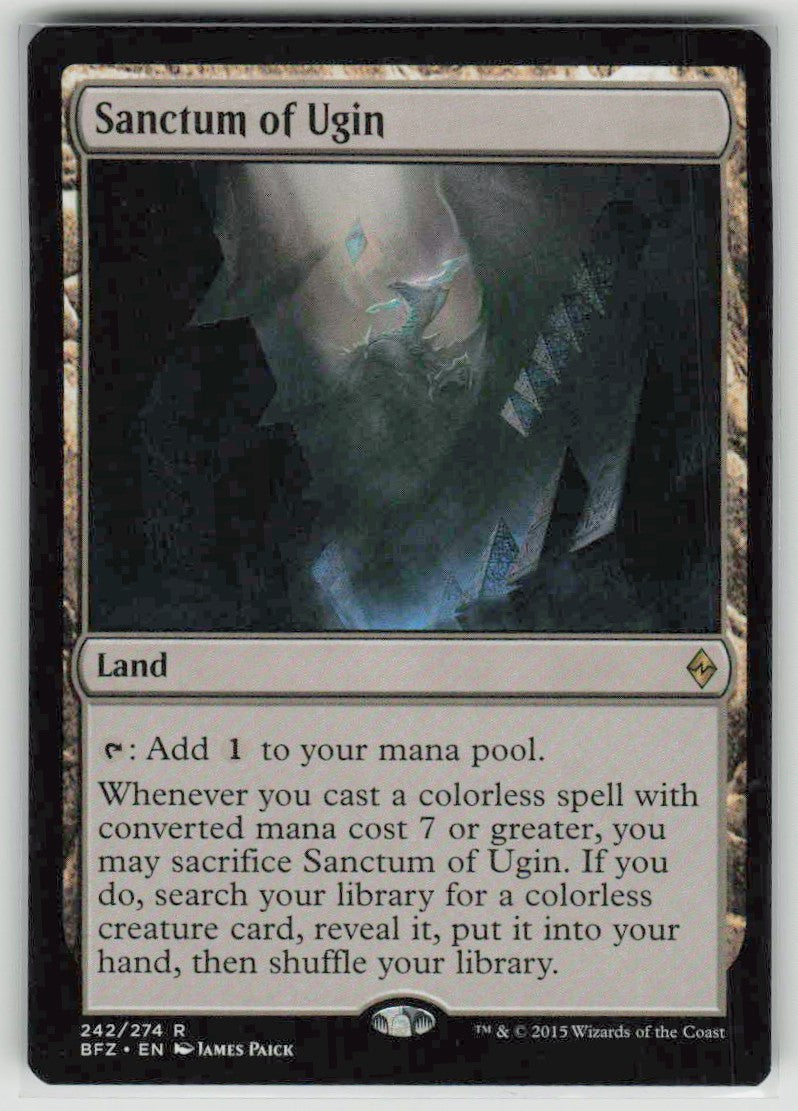 2015 Battle for Zendikar 242 Sanctum of Ugin