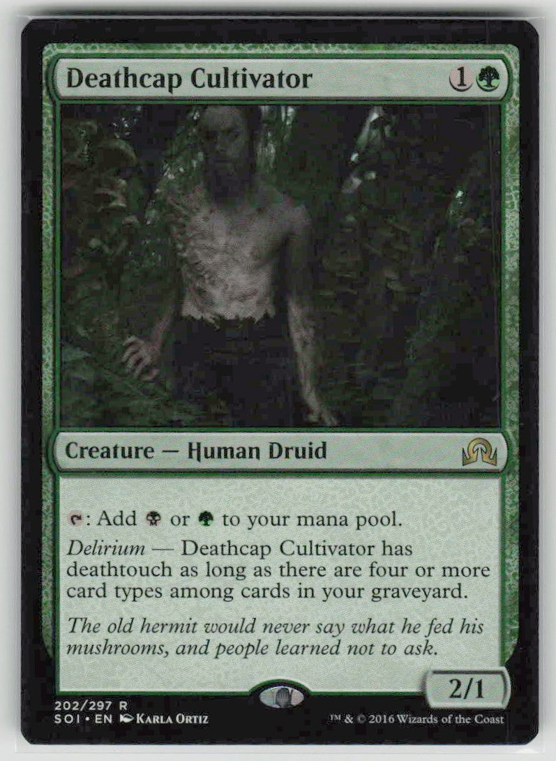 2016 Shadows over Innistrad 202 Deathcap Cultivator