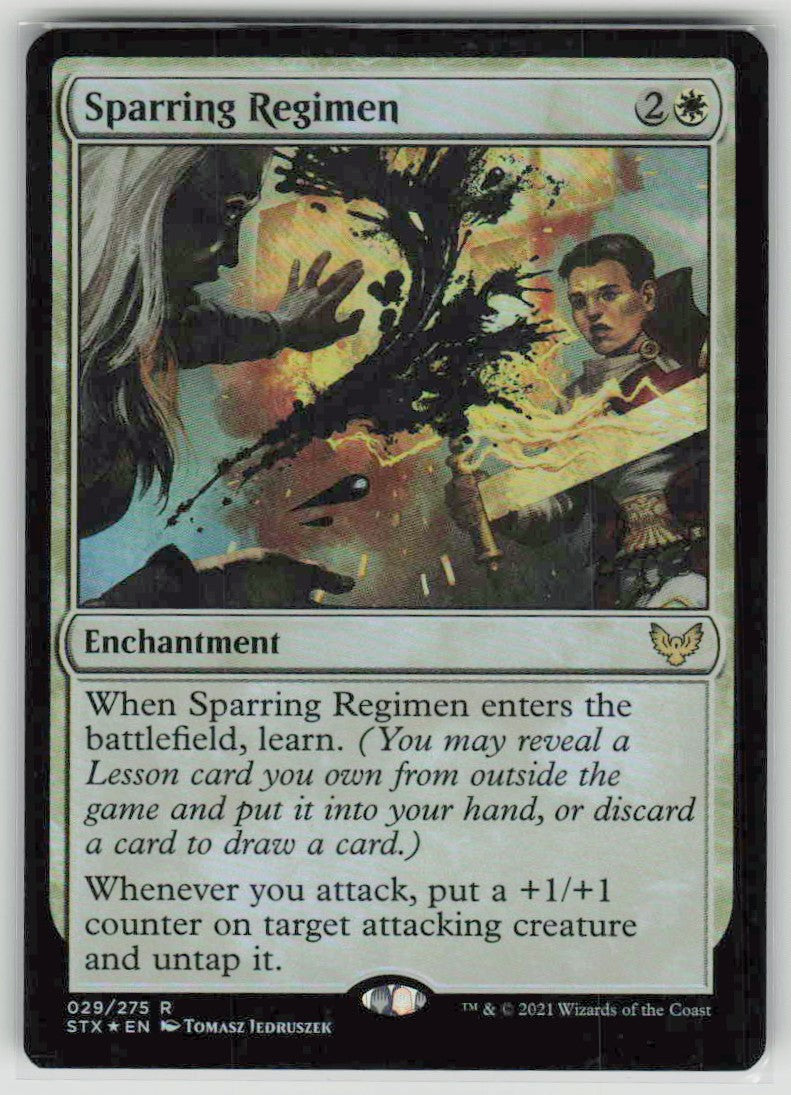 2021 Strixhaven: School of Mages 29 Sparring Regimen