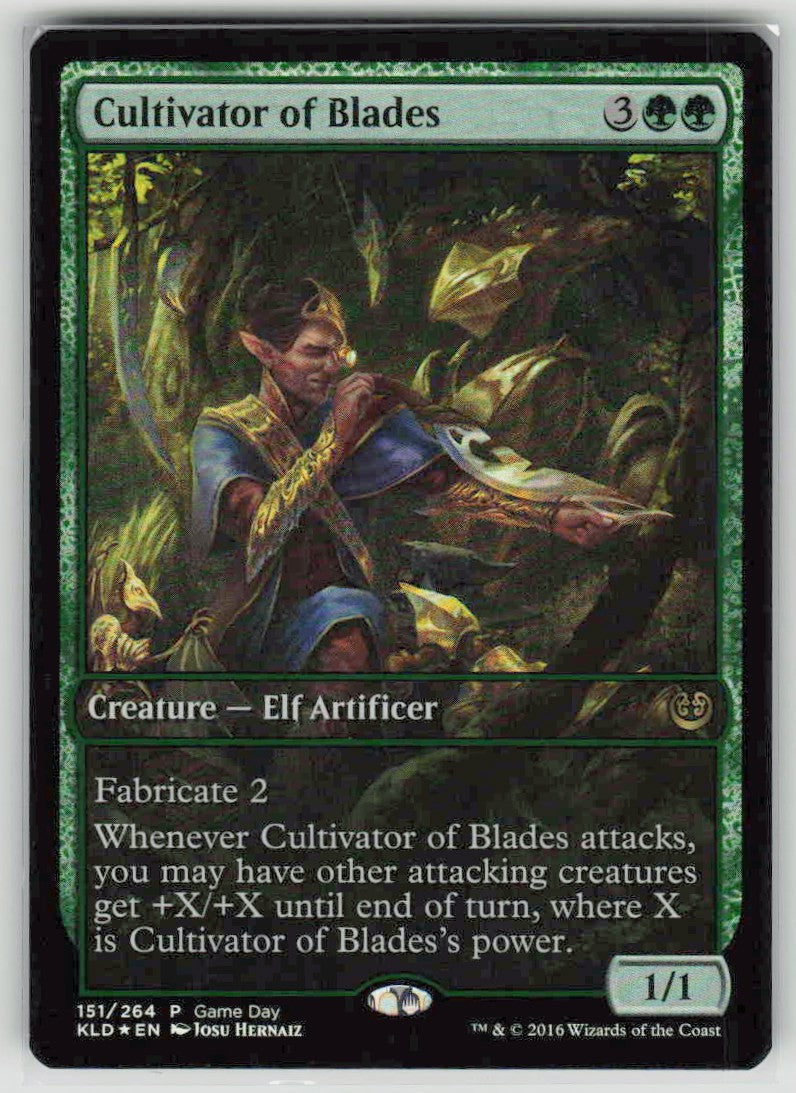 2016 Kaladesh 151 Cultivator of Blades