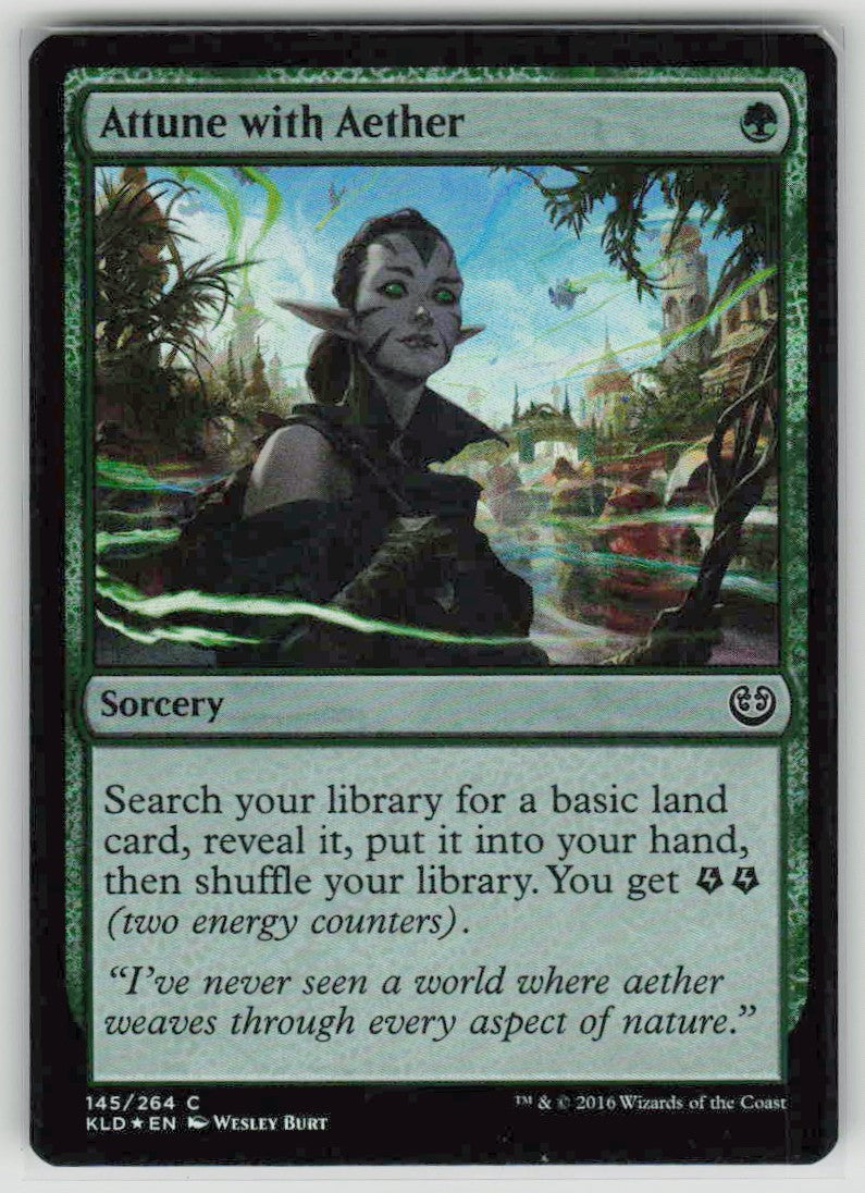 2016 Kaladesh 145 Attune with Aether