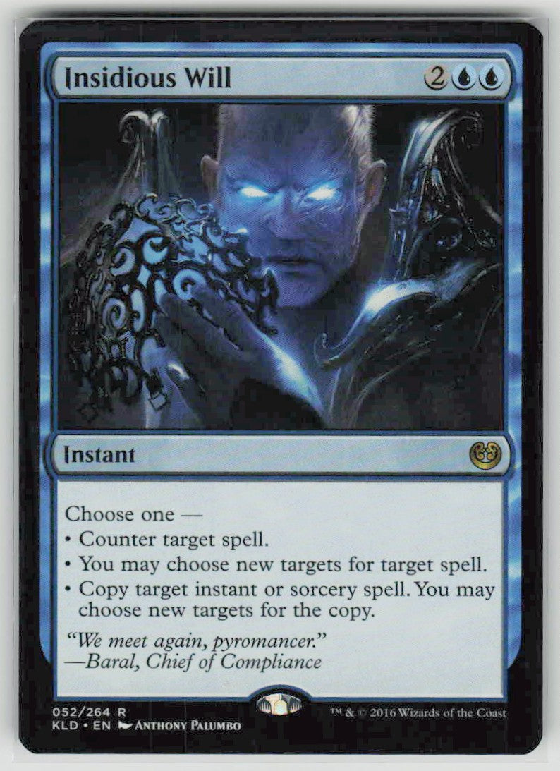 2016 Kaladesh 52 Insidious Will