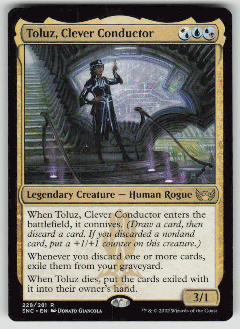 2022 Streets of New Capenna 228 Toluz, Clever Conductor